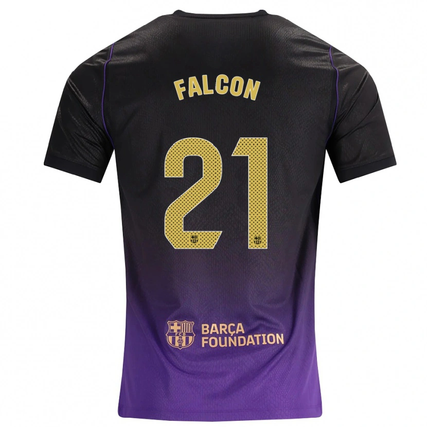 Danxenメンズアンドレア・ファルコン#21紫 黄 黒アウェイシャツ2026/27ジャージーユニフォーム