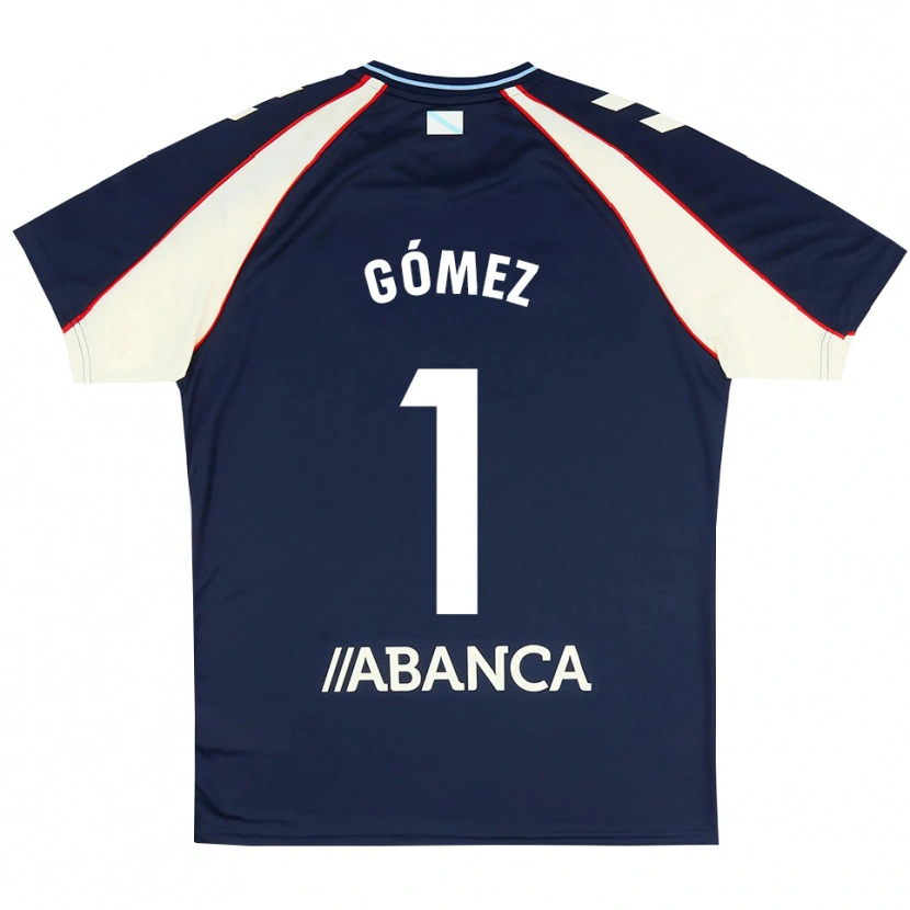 DanxenメンズNuria Gómez#1ロイヤルブルー 赤 白アウェイシャツ2026/27ジャージーユニフォーム