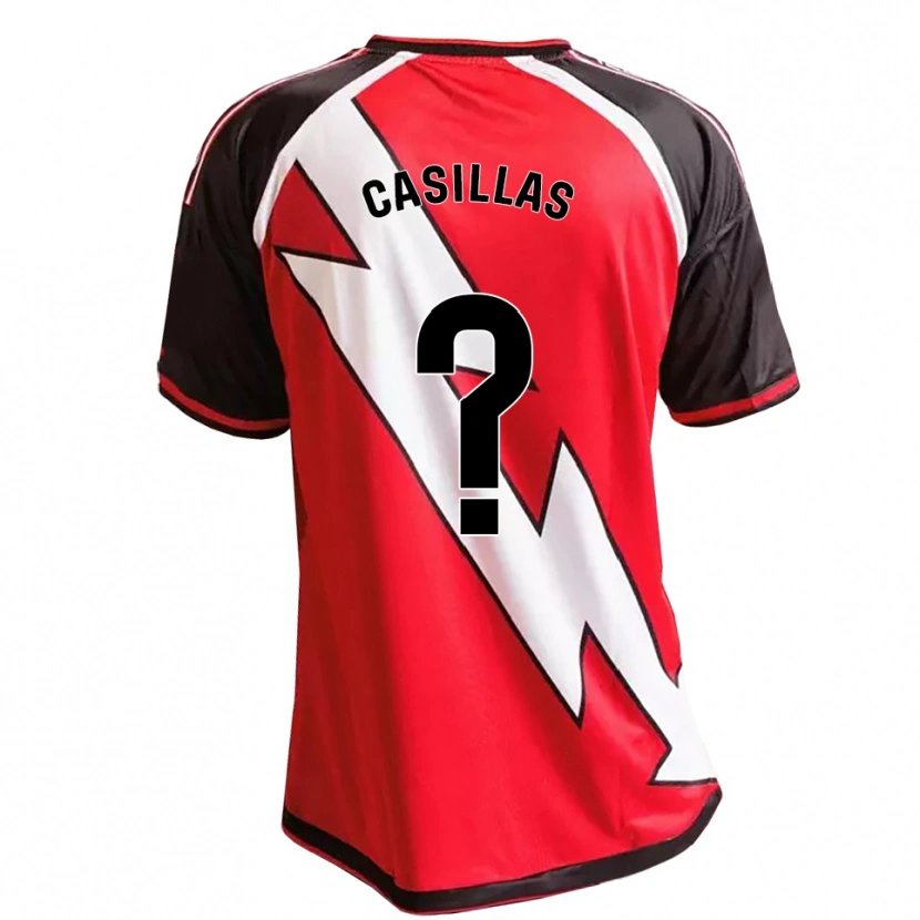 DanxenメンズMarcos Casillas#0赤黒白アウェイシャツ2026/27ジャージーユニフォーム