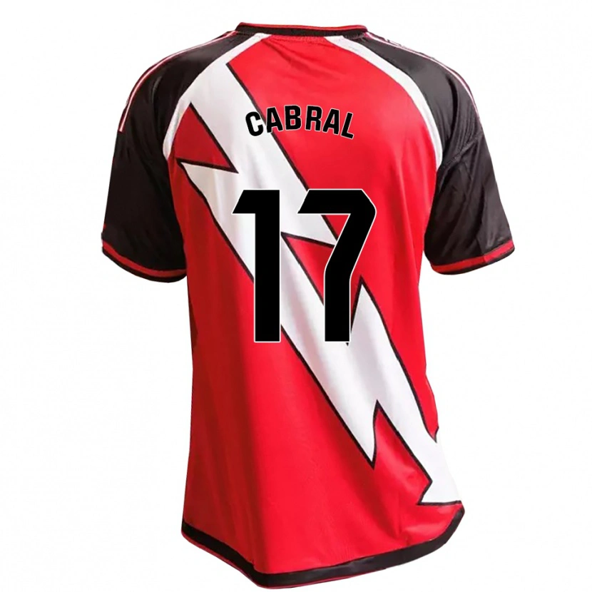 DanxenメンズMillene Cabral#17赤黒白アウェイシャツ2026/27ジャージーユニフォーム
