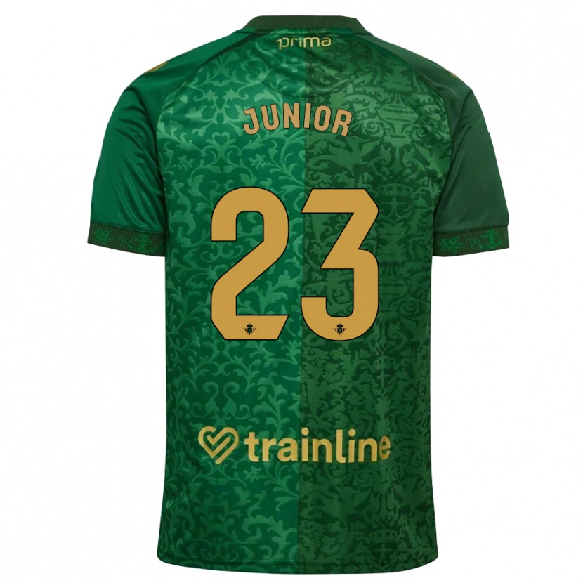 Danxenメンズジュニオル・フィルポ#23フォレストグリーン ダークゴールデンロッドアウェイシャツ2026/27ジャージーユニフォーム