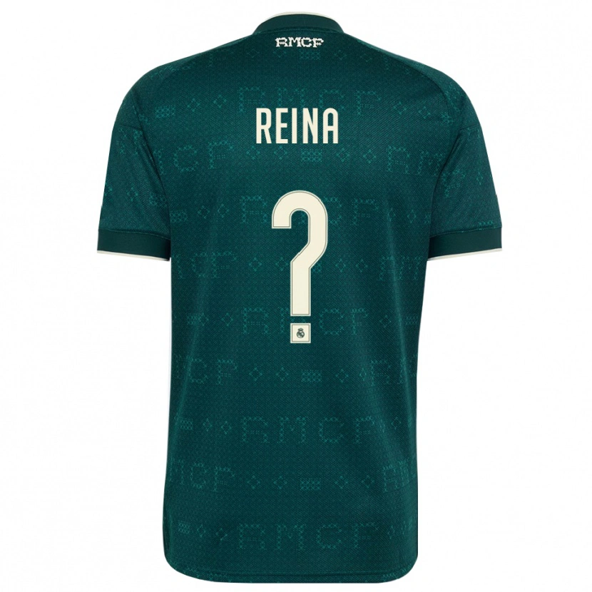 DanxenメンズDarío Reina#0ダークスレートグレー 白アウェイシャツ2026/27ジャージーユニフォーム