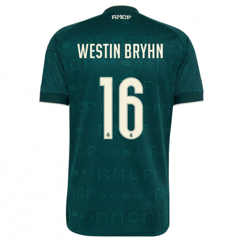 DanxenメンズLeon Westin Bryhn#16ダークスレートグレー 白アウェイシャツ2026/27ジャージーユニフォーム