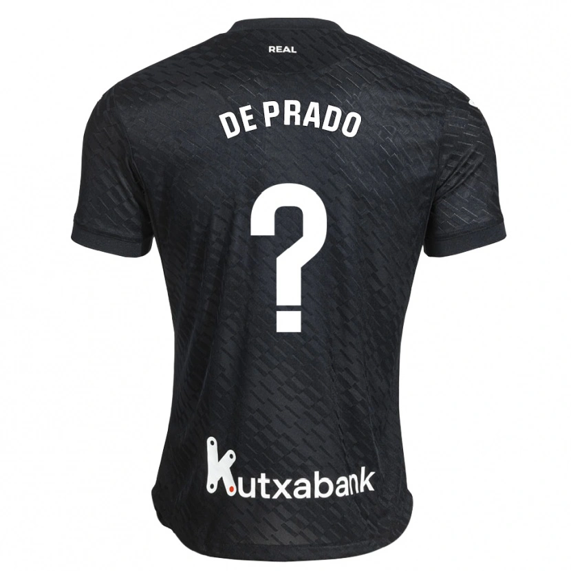 DanxenメンズAbiot De Prado#0黒 白アウェイシャツ2026/27ジャージーユニフォーム