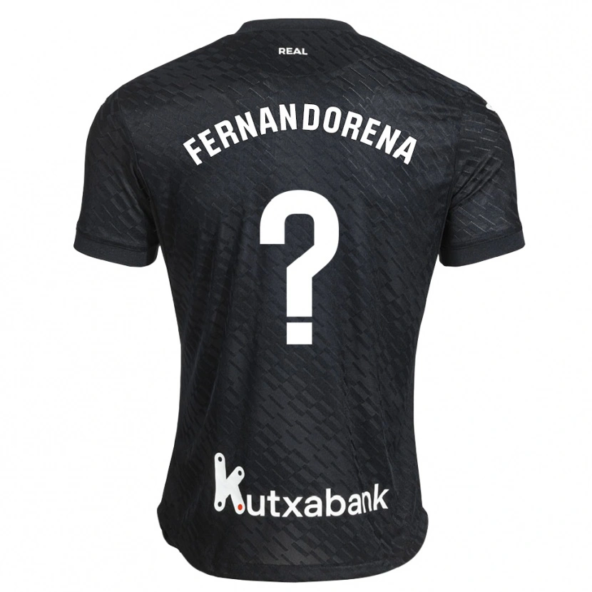 DanxenメンズAlex Fernandorena#0黒 白アウェイシャツ2026/27ジャージーユニフォーム