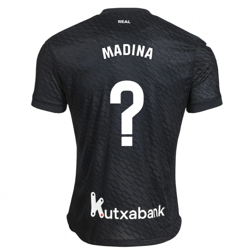 DanxenメンズAimar Madina#0黒 白アウェイシャツ2026/27ジャージーユニフォーム