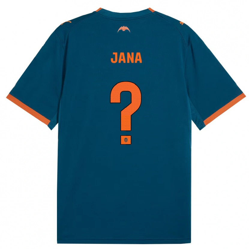 DanxenメンズJana Xin#0スティールブルー オレンジアウェイシャツ2026/27ジャージーユニフォーム