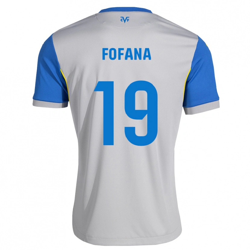 DanxenメンズDouga Fofana#19ドジャーブルー グレーアウェイシャツ2026/27ジャージーユニフォーム
