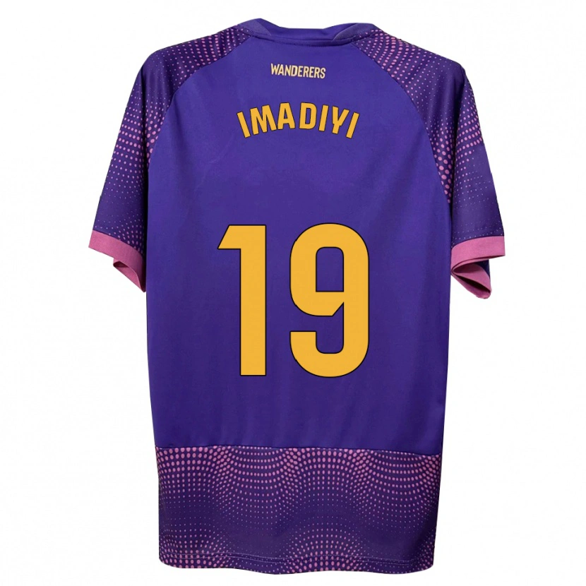 DanxenメンズCeri Imadiyi#19紫 白 ピンクアウェイシャツ2026/27ジャージーユニフォーム