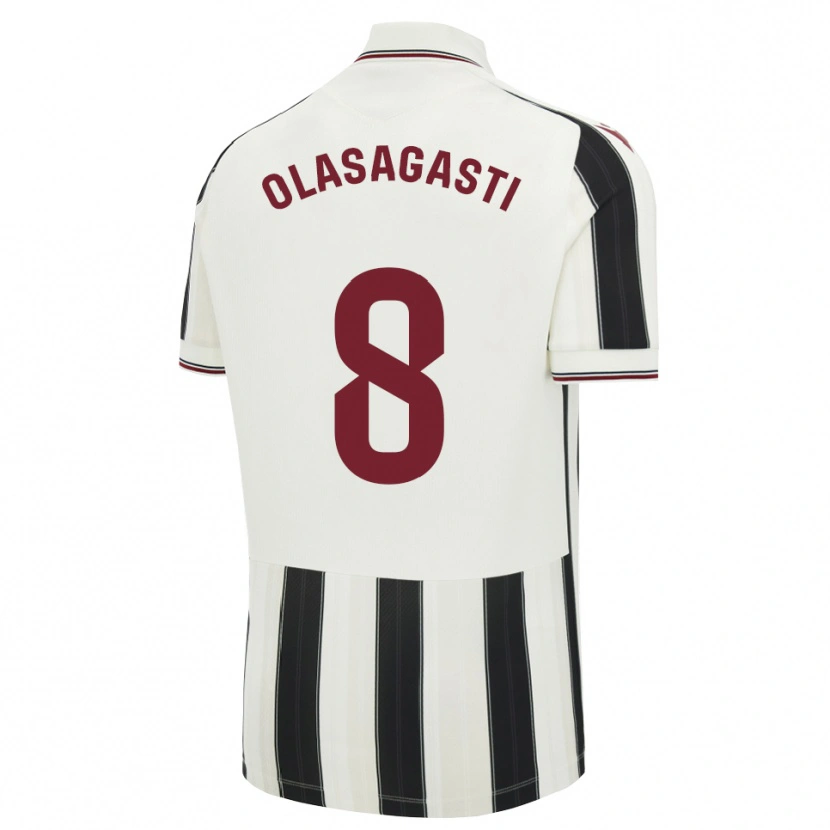DanxenメンズJon Ander Olasagasti#8黒白赤アウェイシャツ2026/27ジャージーユニフォーム