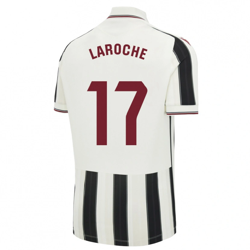 DanxenメンズXavier Laroche#17黒白赤アウェイシャツ2026/27ジャージーユニフォーム