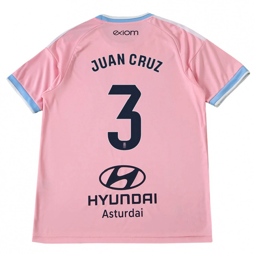 DanxenメンズJuan Cruz#3コーンフラワーブルー ピンクアウェイシャツ2026/27ジャージーユニフォーム