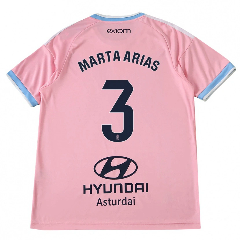 DanxenメンズMarta Arias#3コーンフラワーブルー ピンクアウェイシャツ2026/27ジャージーユニフォーム