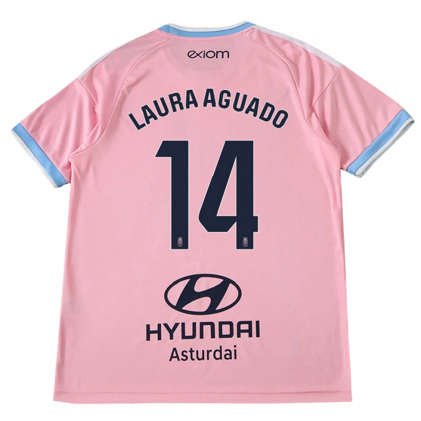 DanxenメンズLaura Aguado#14コーンフラワーブルー ピンクアウェイシャツ2026/27ジャージーユニフォーム