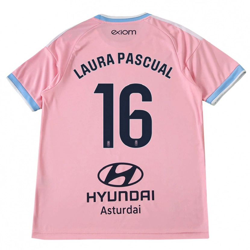 DanxenメンズLaura Pascual#16コーンフラワーブルー ピンクアウェイシャツ2026/27ジャージーユニフォーム