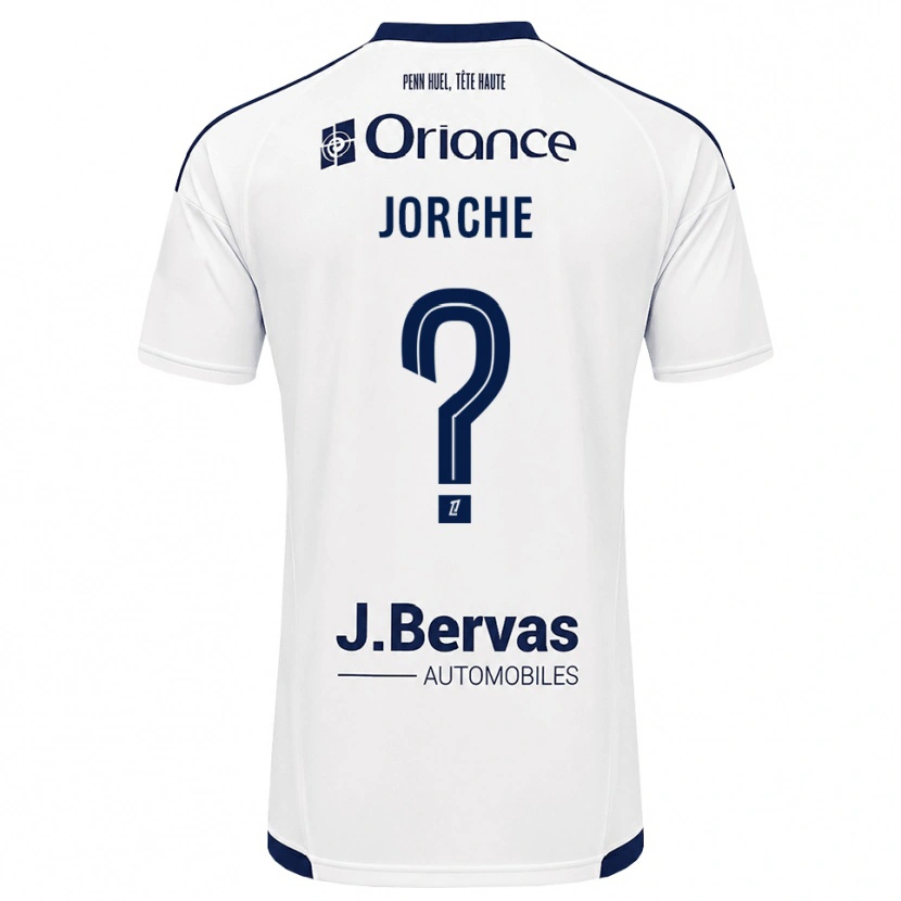 DanxenメンズInès Jorche#0ネイビー 白アウェイシャツ2026/27ジャージーユニフォーム
