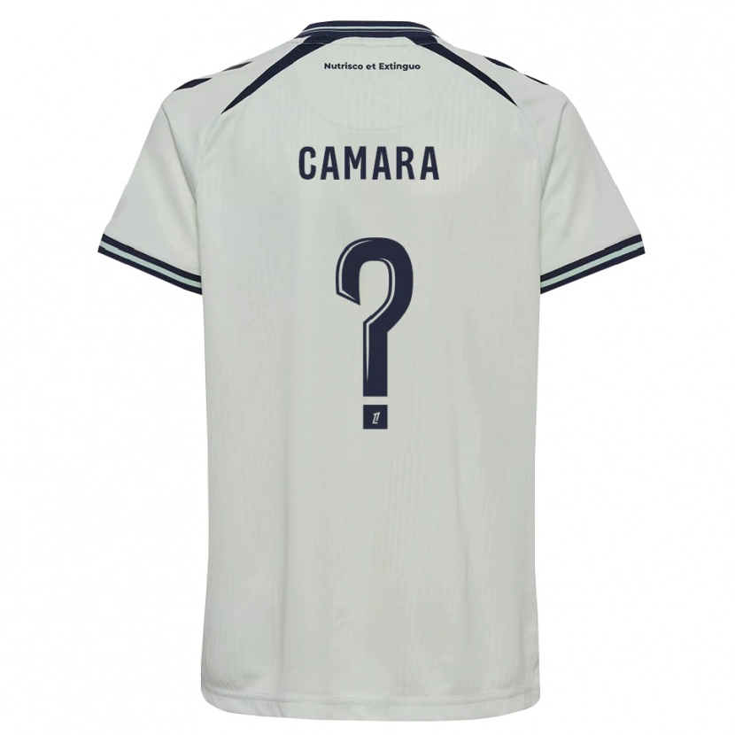 DanxenメンズKaramokho Camara#0ミッドナイトブルー 白アウェイシャツ2026/27ジャージーユニフォーム