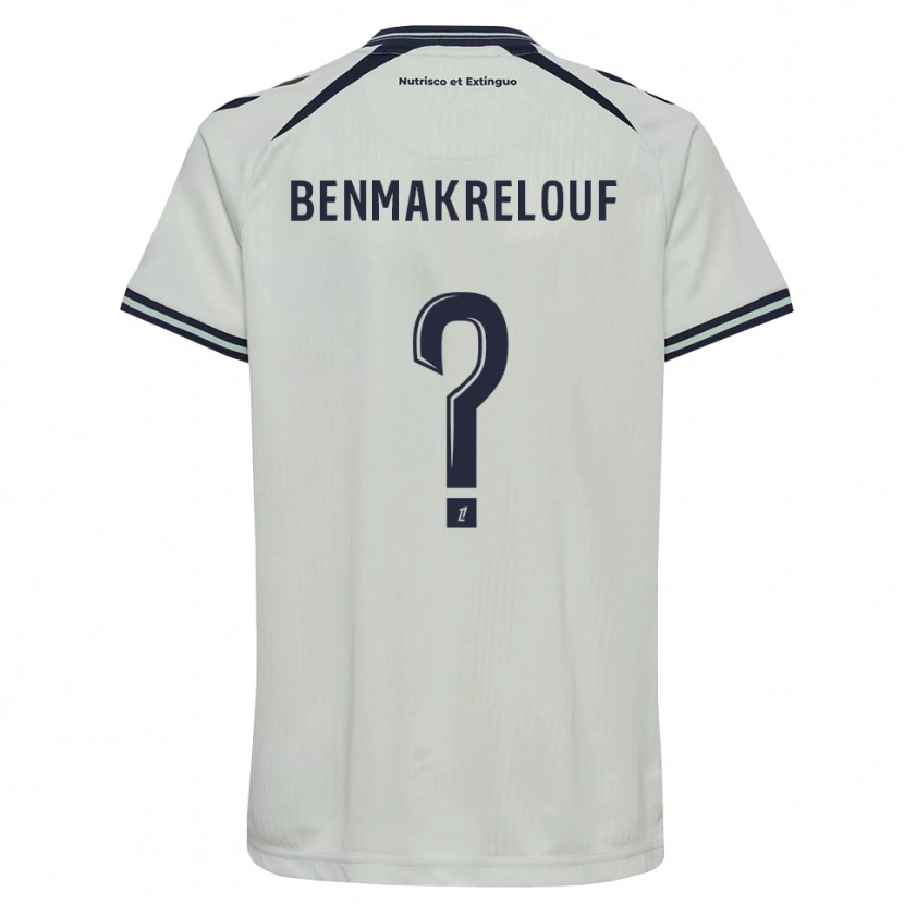 DanxenメンズKwider Benmakrelouf#0ミッドナイトブルー 白アウェイシャツ2026/27ジャージーユニフォーム