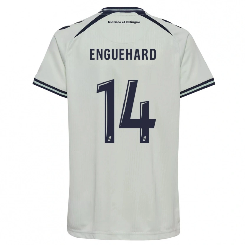 DanxenメンズRomane Enguehard#14ミッドナイトブルー 白アウェイシャツ2026/27ジャージーユニフォーム
