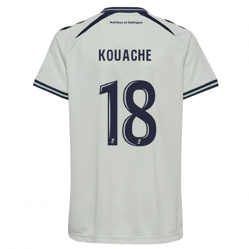 DanxenメンズÉva Kouache#18ミッドナイトブルー 白アウェイシャツ2026/27ジャージーユニフォーム