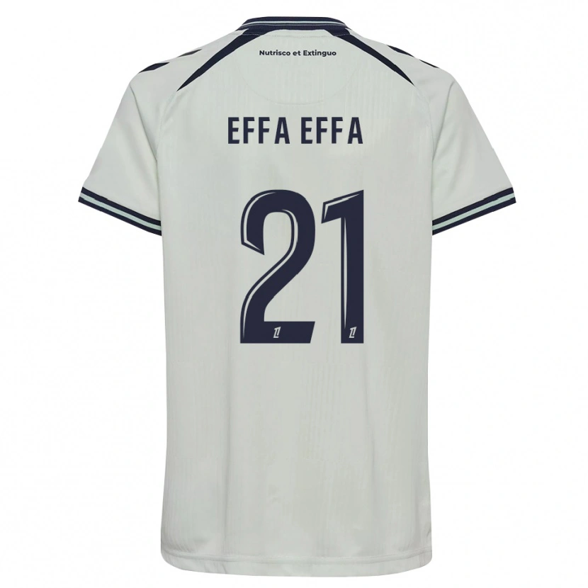 DanxenメンズChancelle Effa Effa#21ミッドナイトブルー 白アウェイシャツ2026/27ジャージーユニフォーム