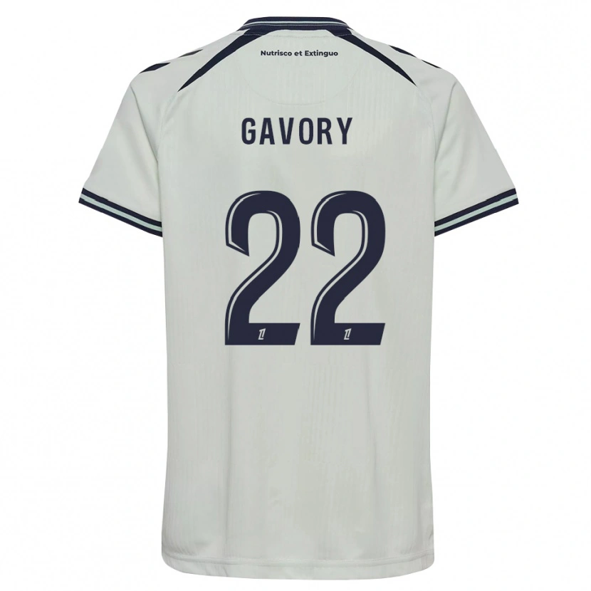 DanxenメンズChristy Gavory#22ミッドナイトブルー 白アウェイシャツ2026/27ジャージーユニフォーム