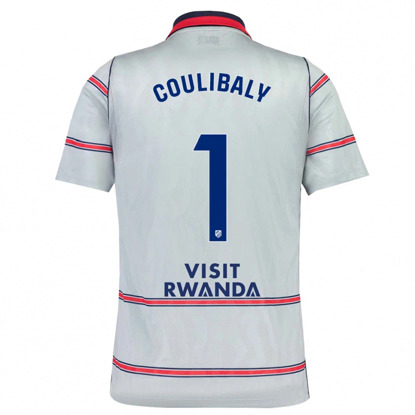 DanxenメンズIzan Coulibaly#1グレー 赤 ネイビーブルーサードユニフォームシャツ2026/27ジャージーユニフォーム