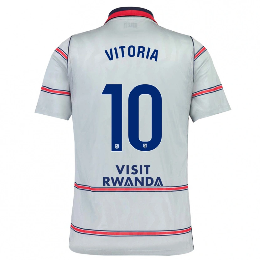 DanxenメンズAna Vitória#10グレー 赤 ネイビーブルーサードユニフォームシャツ2026/27ジャージーユニフォーム