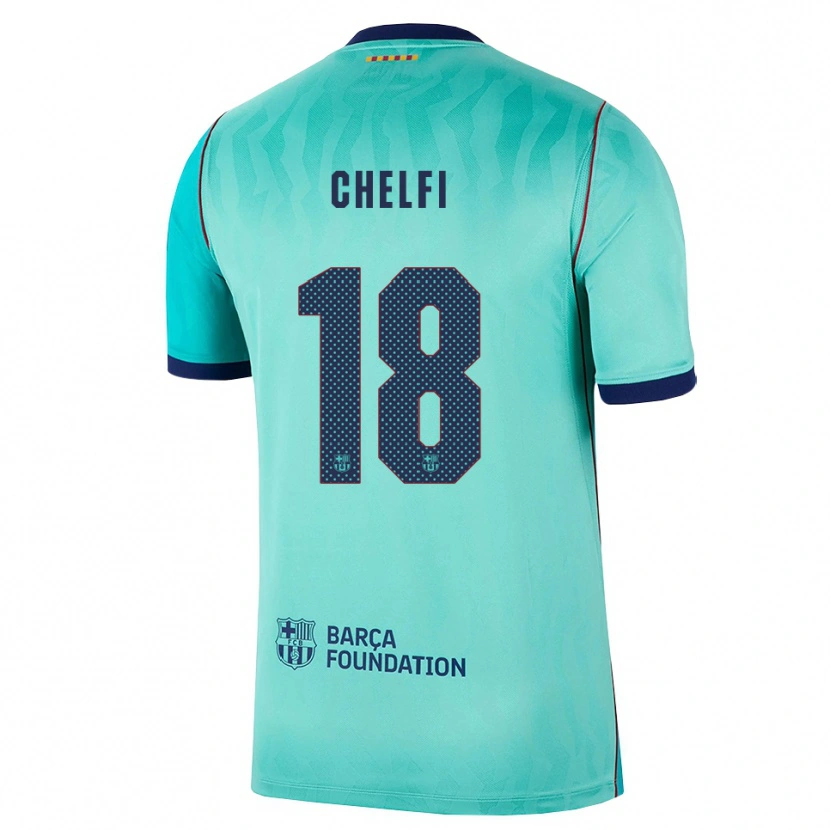 DanxenメンズLovro Chelfi#18アクア ダークターコイズ ロイヤルブルーサードユニフォームシャツ2026/27ジャージーユニフォーム
