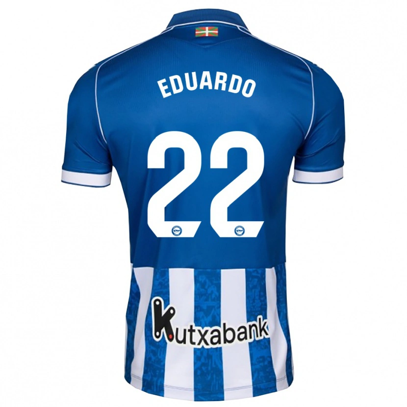 DanxenレディースEduardo Fontana#22青 白 黒ホームシャツ2026/27ジャージーユニフォーム