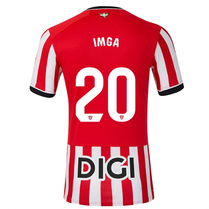 DanxenレディースChristian Imga#20赤 黒 白ホームシャツ2026/27ジャージーユニフォーム