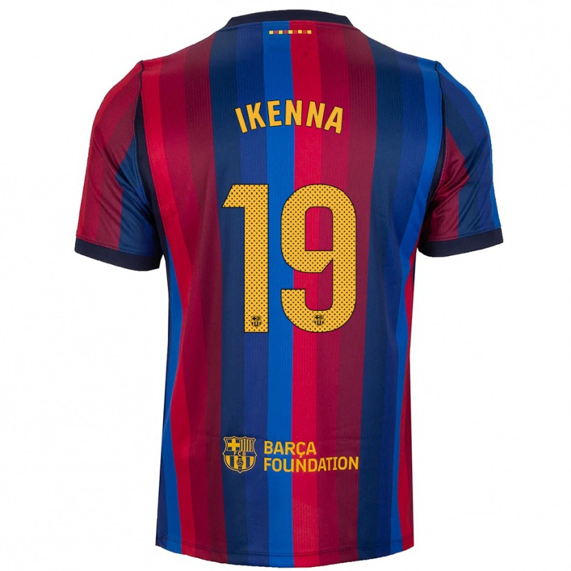DanxenレディースDivine Ikenna#19ロイヤルブルー 赤 黄ホームシャツ2026/27ジャージーユニフォーム