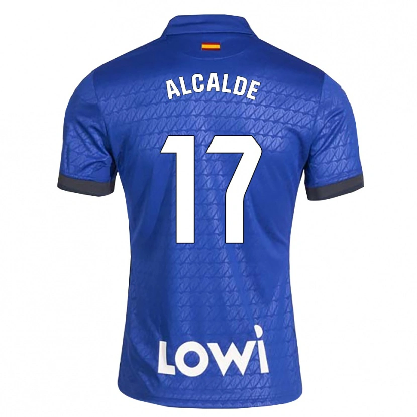 DanxenレディースJacobo Alcalde#17青白黒ホームシャツ2026/27ジャージーユニフォーム