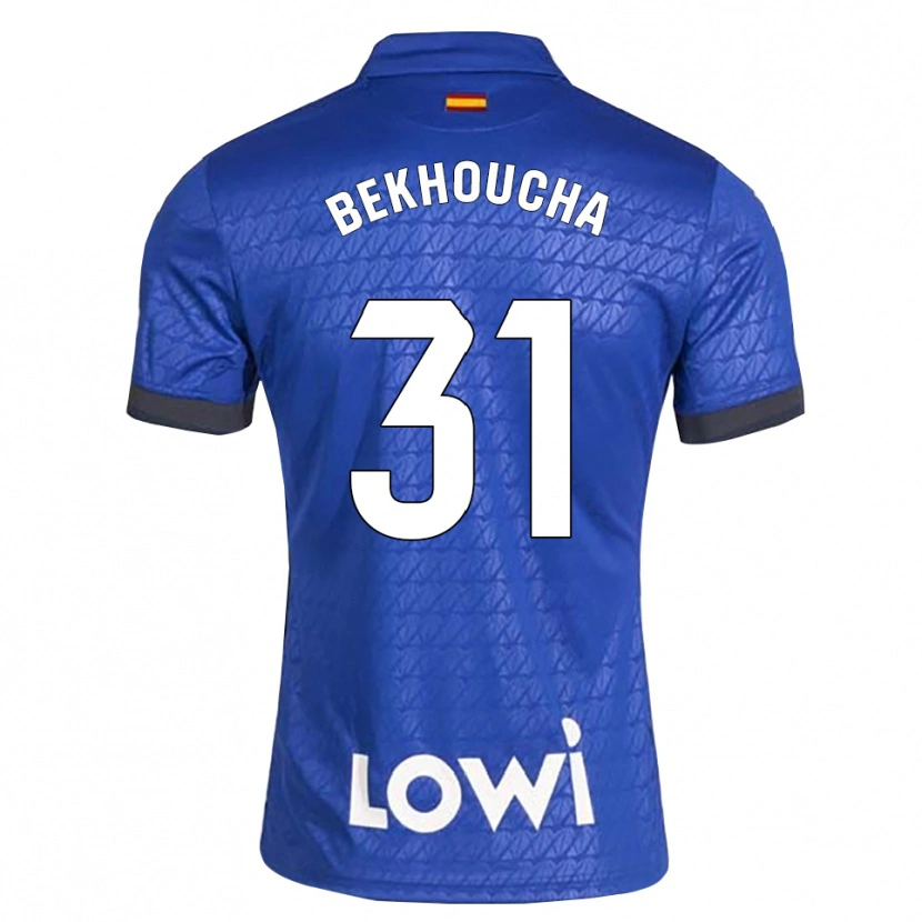 DanxenレディースIsmael Bekhoucha#31青白黒ホームシャツ2026/27ジャージーユニフォーム