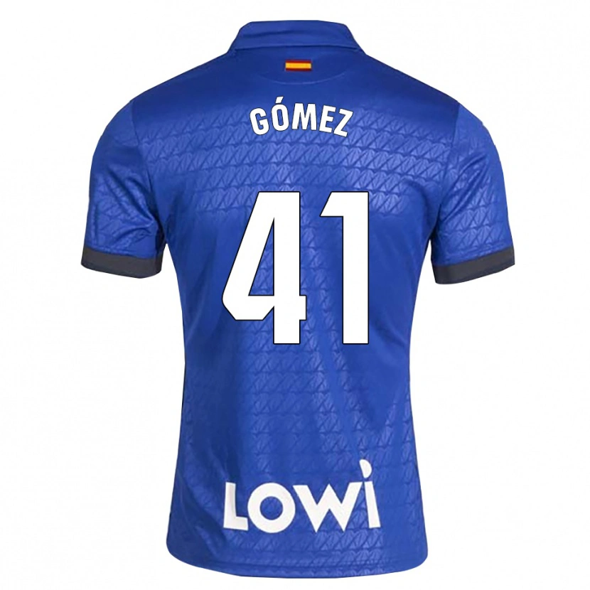 DanxenレディースÁlvaro Gómez#41青白黒ホームシャツ2026/27ジャージーユニフォーム
