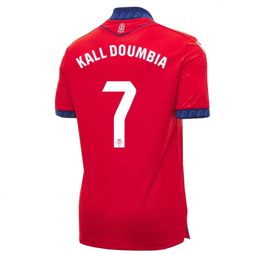 DanxenレディースAly Kall Doumbia#7赤 ネイビーブルー 白ホームシャツ2026/27ジャージーユニフォーム