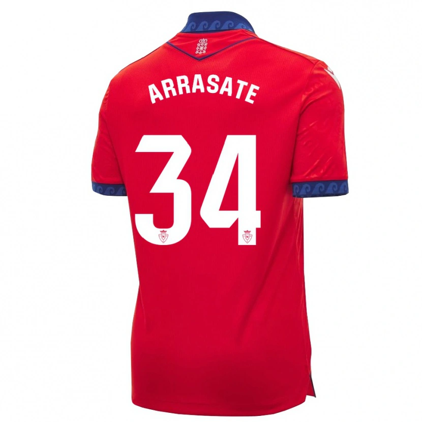 DanxenレディースIbai Arrasate#34赤 ネイビーブルー 白ホームシャツ2026/27ジャージーユニフォーム