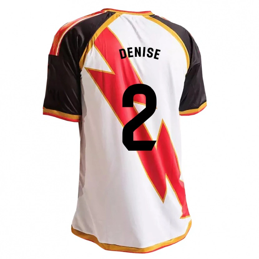 DanxenレディースDenise Garcia Rojo#2黒赤白金ホームシャツ2026/27ジャージーユニフォーム