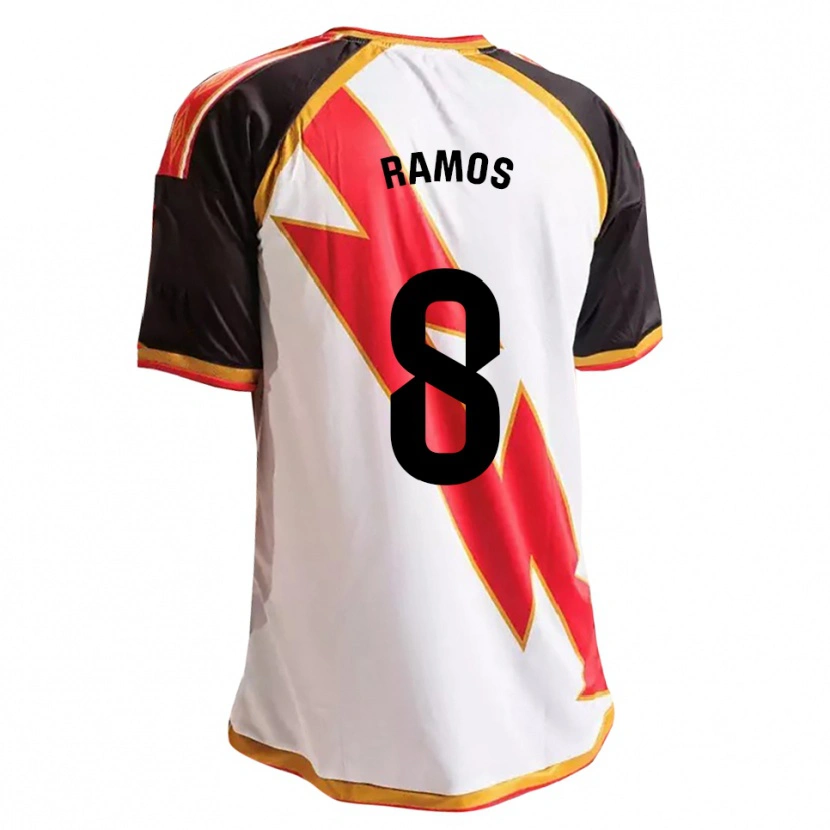DanxenレディースIván Ramos#8黒赤白金ホームシャツ2026/27ジャージーユニフォーム