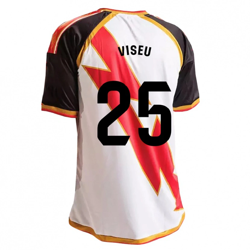 DanxenレディースDuarte Viseu#25黒赤白金ホームシャツ2026/27ジャージーユニフォーム