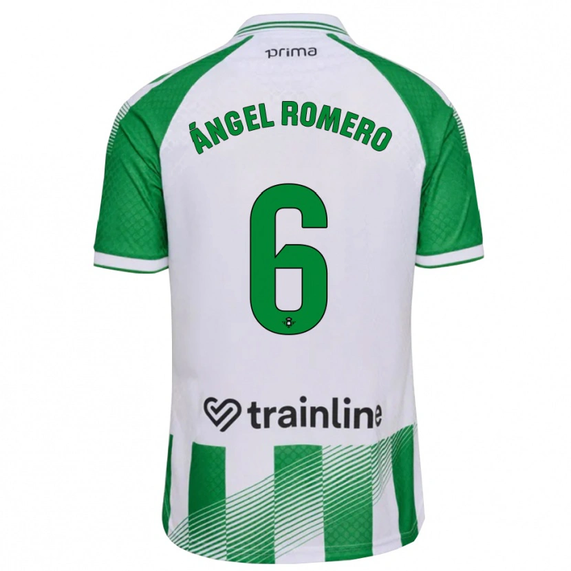 DanxenレディースMiguel Romero#6ライトグリーン 黒 白ホームシャツ2026/27ジャージーユニフォーム