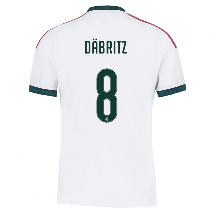 Danxenレディースサラ・ダブリッツ#8ダークグリーン 白 赤ホームシャツ2026/27ジャージーユニフォーム