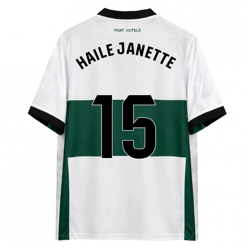 DanxenレディースHaile Janette Pereira Richards#15緑 白 赤ホームシャツ2026/27ジャージーユニフォーム