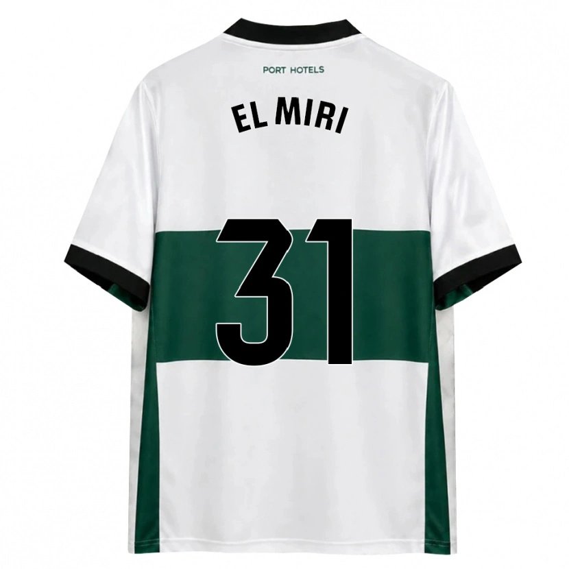 DanxenレディースWalid El Miri#31緑 白 赤ホームシャツ2026/27ジャージーユニフォーム