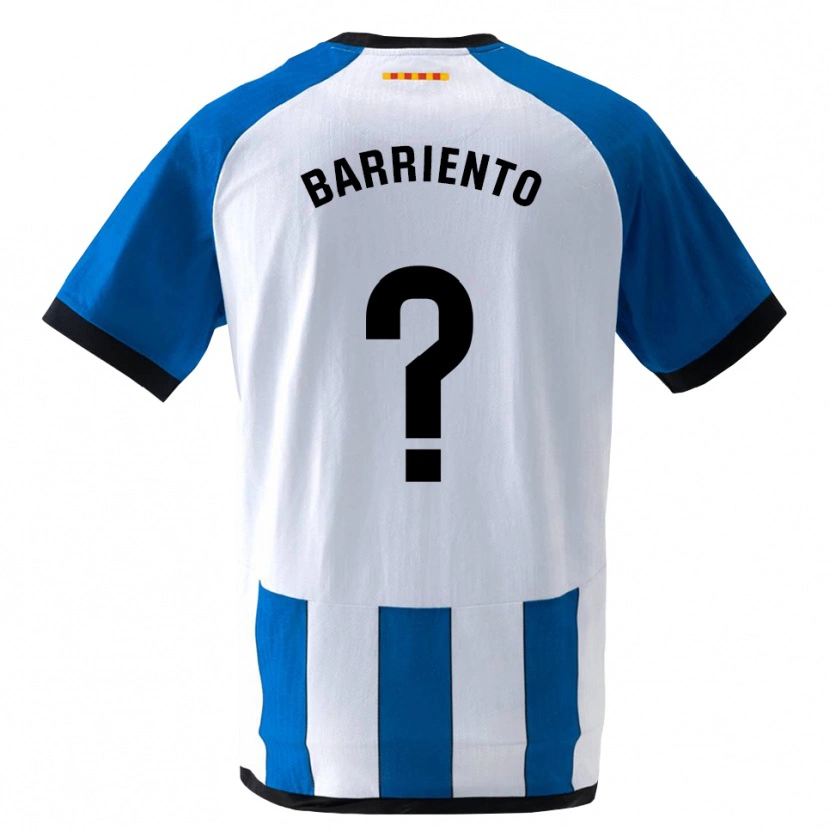 DanxenレディースDarek Barriento#0ロイヤルブルー 白ホームシャツ2026/27ジャージーユニフォーム