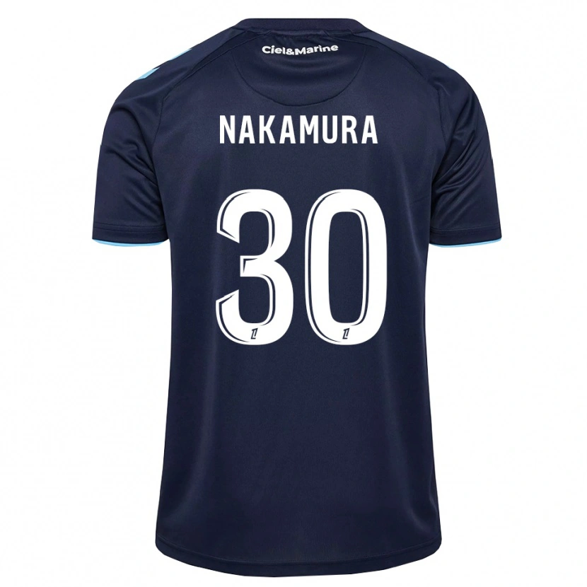 Danxenレディース中村草太#30コーンフラワーブルー ミッドナイトブルーホームシャツ2026/27ジャージーユニフォーム