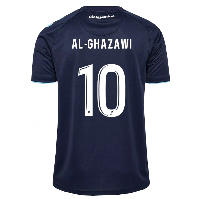 DanxenレディースZayn Al-Ghazawi#10コーンフラワーブルー ミッドナイトブルーホームシャツ2026/27ジャージーユニフォーム