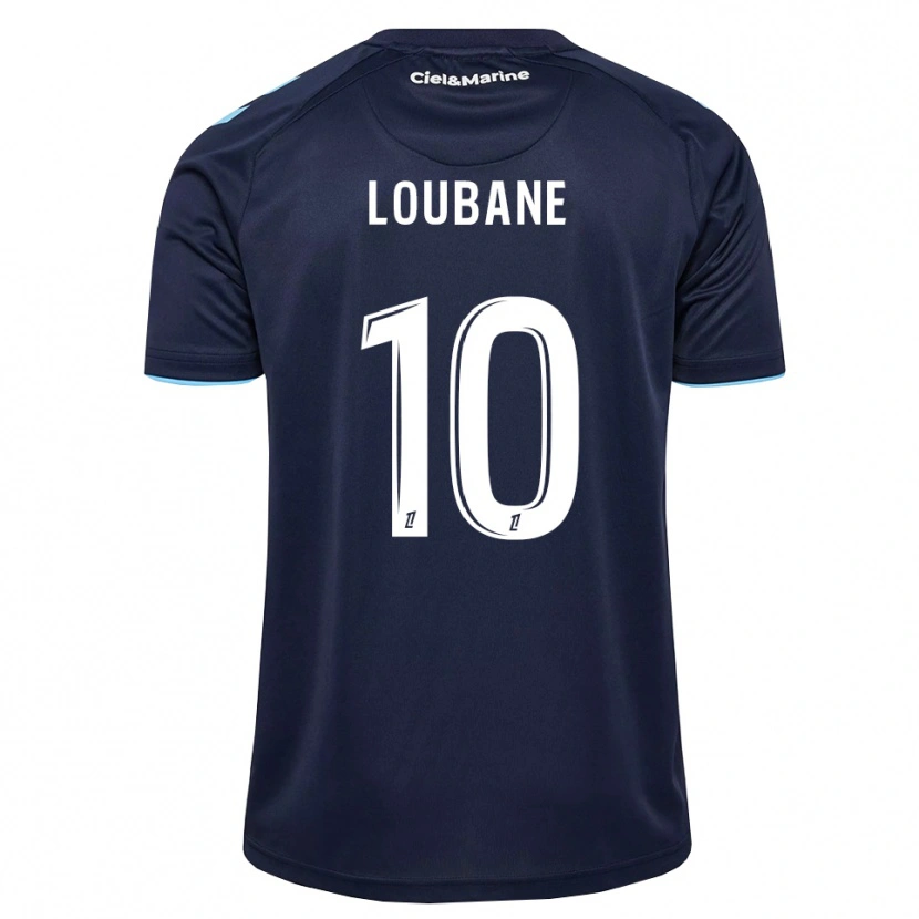 DanxenレディースYassine Loubane#10コーンフラワーブルー ミッドナイトブルーホームシャツ2026/27ジャージーユニフォーム