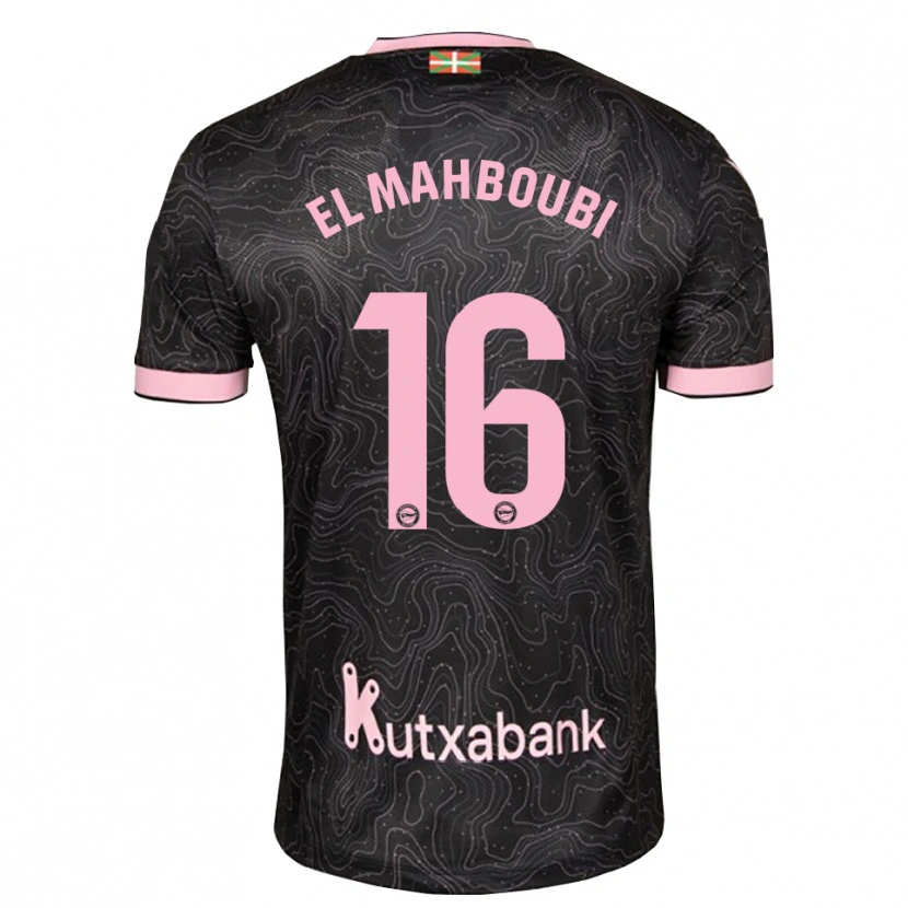 DanxenレディースSami El Mahboubi#16黒 ピンクアウェイシャツ2026/27ジャージーユニフォーム