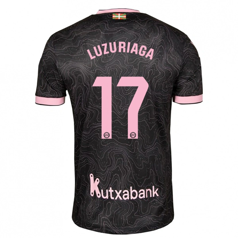 DanxenレディースJudith Luzuriaga#17黒 ピンクアウェイシャツ2026/27ジャージーユニフォーム
